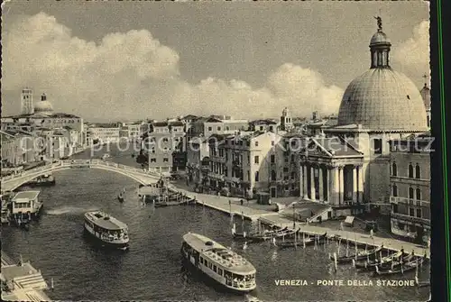 Venezia Venedig Ponte della Stazione Kat. 