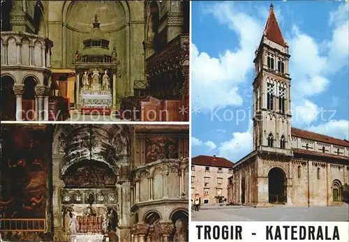 Trogir Trau Katedrala Kathedrale 13. Jhdt. Kat. Trogir