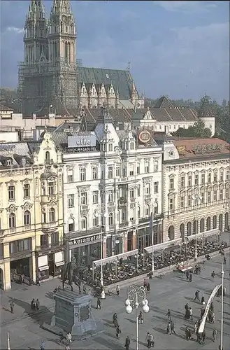 Zagreb Trg bana Josipa Jelacica Kat. Zagreb