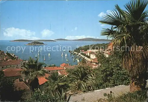 Hvar Panorama Kat. Kroatien