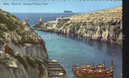 Wied iz Zurrieq Fishing Place Kat. Malta