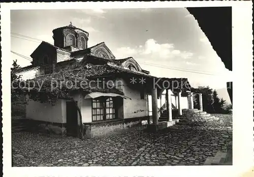Ochrida Saint Pantelejmon Kloster Kliment Kirche Kat. Mazedonien