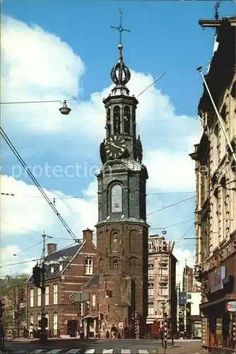 Amsterdam Niederlande Der Muenzturm Kat. Amsterdam