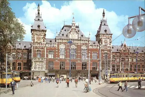 Amsterdam Niederlande Central Station Kat. Amsterdam