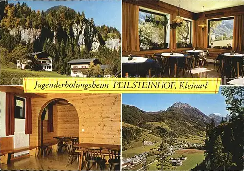 Kleinarl Jugenderholungsheim Peilsteinhof Panorama Kat. Kleinarl