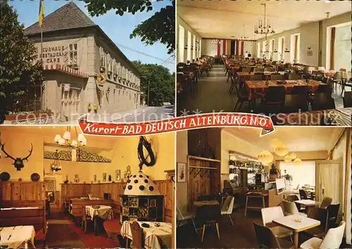 Bad Deutsch Altenburg Kurhaus Bauernstube Speisesaal Espresso Kat. Bad Deutsch Altenburg