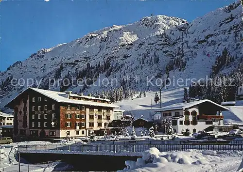 Lech Vorarlberg Gasthof Post Kat. Lech