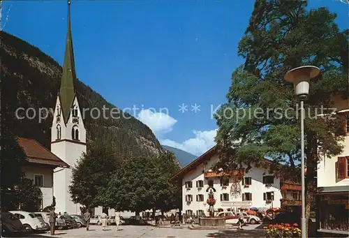 Mayrhofen Zillertal Kirche Kat. Mayrhofen