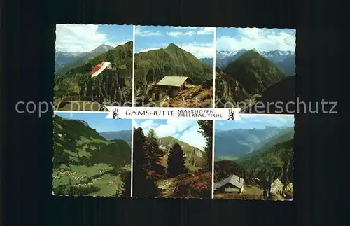 Mayrhofen Zillertal Gamshuette Berghuette Zillertaler Alpen Kat. Mayrhofen