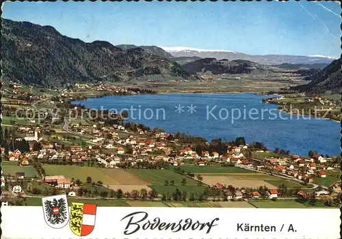 Bodensdorf Steindorf Panorama Kat. Steindorf am Ossiacher See Kaernten