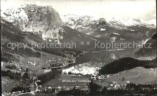 Grundlsee Steiermark Panorama Kat. Grundlsee