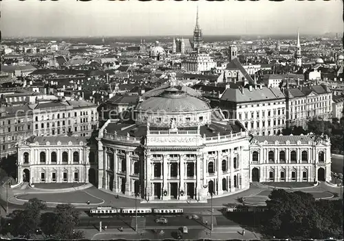 Wien Panorama mit Burgtheater Kat. Wien
