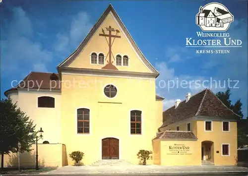 Stein Krems Weinkolleg Kloster Und
