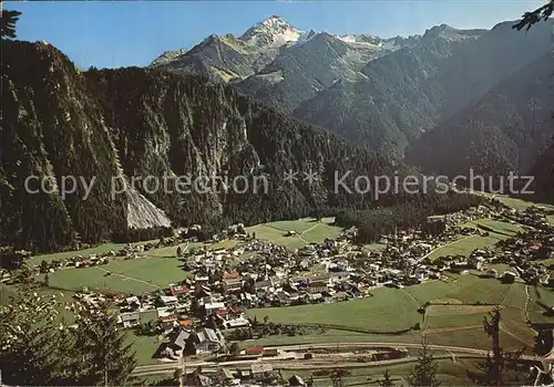 Mayrhofen Zillertal mit Ahornspitze Kat. Mayrhofen