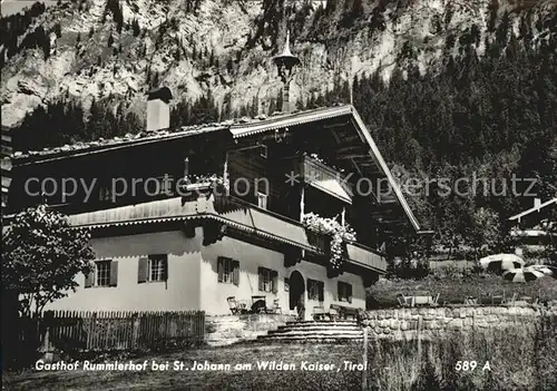 St Johann Tirol Gasthof Rummlerhof  Kat. St. Johann in Tirol