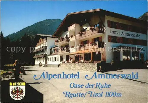 Reutte Tirol Alpenhotel Ammerwald  Kat. Reutte