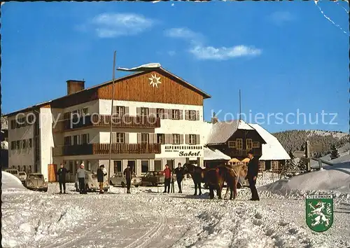 Stubalpe Alpenvereinshaus Gaberl Pferde Kat. Oesterreich