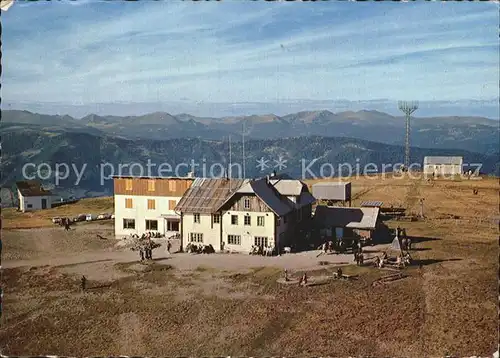 Sattendorf Stifters Gipfelhaus Gerlitzen Alpenpanorama Kat. Sattendorf Ossiacher See