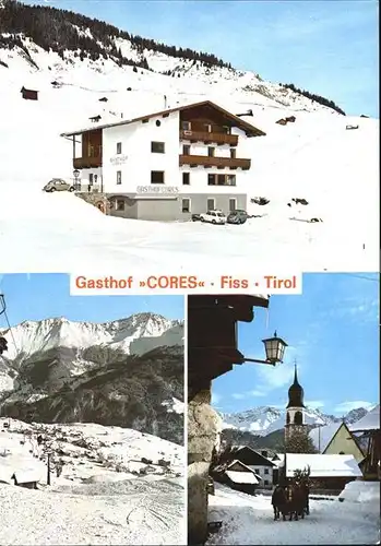 Fiss Tirol Gasthof Cores Kat. Fiss