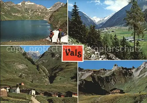 Vals Tirol mit Brixner Huette Fane Alm Wilder See