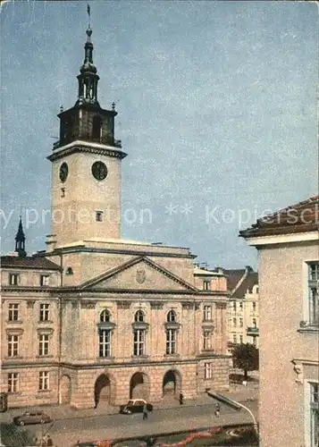 Kalisz Ratusz Rathaus Kat. Kalisch Posen