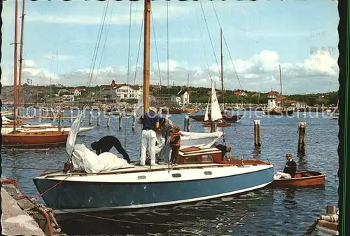 Goeteborg Langedrag Segelboot Kat. 