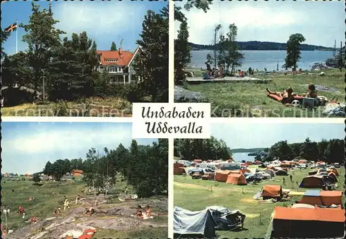 Schweden Undabaden Camping Strand