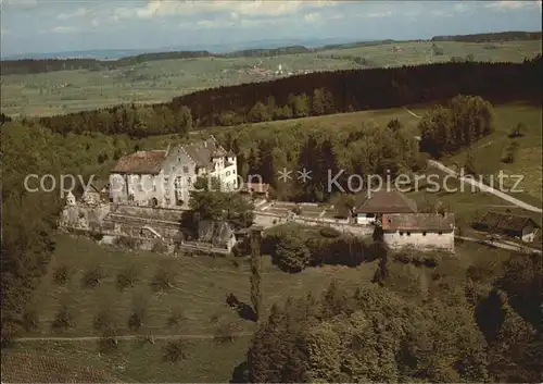 Stettfurt Schloss Sonnenberg Flugaufnahme Kat. Stettfurt