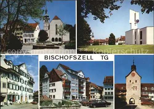Bischofszell Kirche Turm Kat. Bischofszell