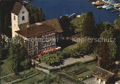 Romanshorn Bodensee Alkoholfreies Hotel Schloss Luftbild