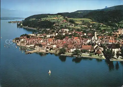 Steckborn TG Untersee Flugaufnahme Kat. Steckborn