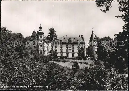 Huettwilen Kurhaus Schloss Steinegg Kat. Huettwilen