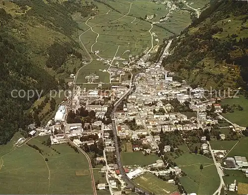 Poschiavo Fliegeraufnahme Kat. Poschiavo