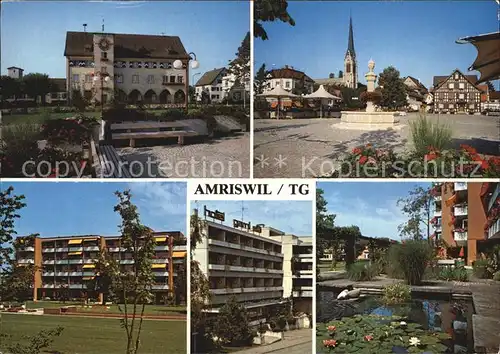 Amriswil TG Gemeindehaus Dorfplatz Kranken Altersheim Kat. Amriswil