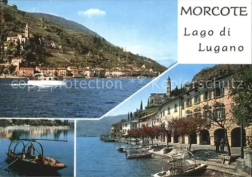 Morcote TI Partien am Lago di Lugano Kat. Morcote