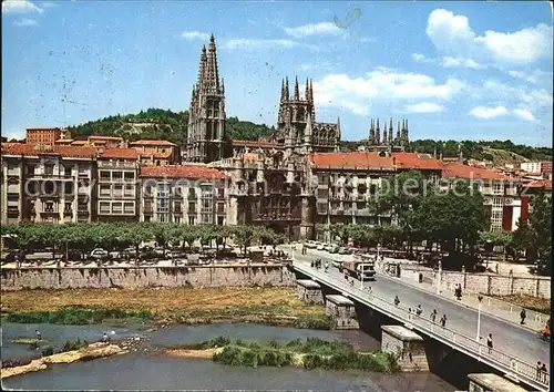 Burgos Puente y Arco de Santa Maria Kat. Burgos