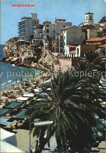 Benidorm Vista del Castillo Kat. Costa Blanca Spanien