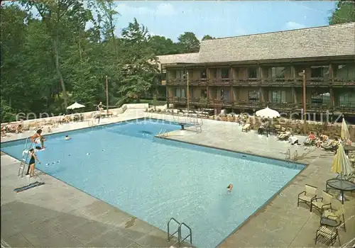 Mansfield Ohio Mohican State Lodge Pool Kat. Mansfield