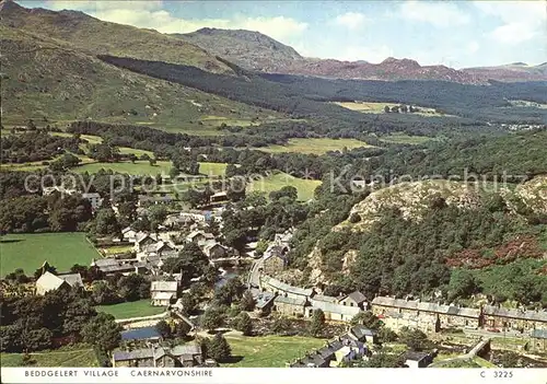 Caernarvon Beddgelert Village Kat. Caernarfon