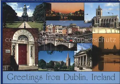 Dublin Ireland Teilansichten Kat. United Kingdom