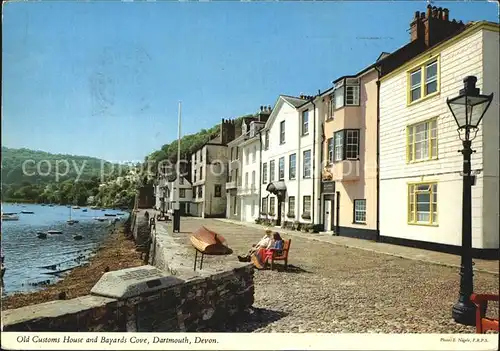 Dartmouth Devon Old Customs House and Bayards Cove Kat. South Hams