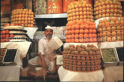 Bombay Mumbai Fruit Vendor