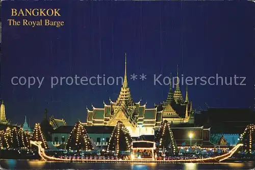 Bangkok The Royal Barge Kat. Bangkok
