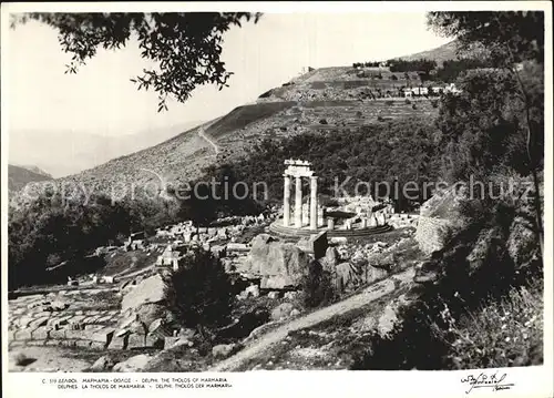 Delphi Tholos der Marmaria Kat. Delphi