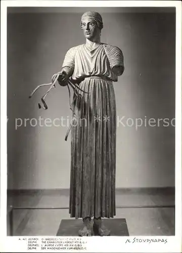 Delphi Museum Der Wagenlenker  Kat. Delphi