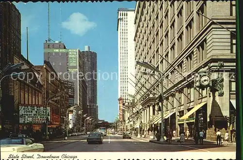 Chicago Illinois State Street Downtown Kat. Chicago