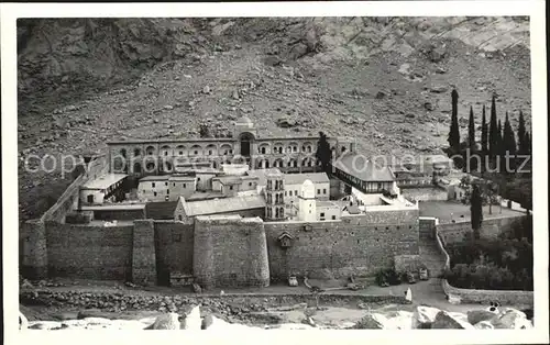 Sinai Halbinsel Holy Convent of Sinai Kat. aegypten