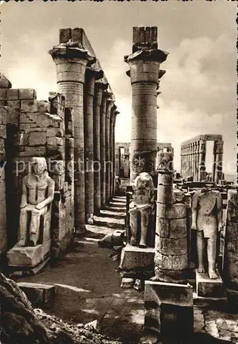 Luxor Louqsor Statue of Ramses II. Tempel Kat. Luxor