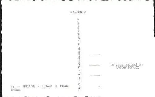 Ifrane Marokko L`Oued l`Hotel Balima Kat. Marokko