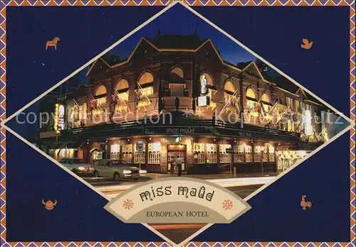 Perth Western Australia Miss Maud European Hotel Kat. Perth